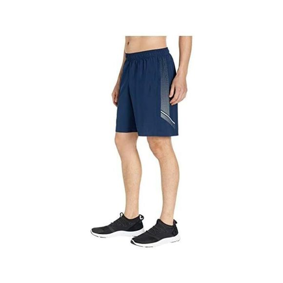 Under Armour 1321724 409 Mens Sz Large Navy Blue Elevated Woven Shorts $50 - Picture 3 of 4